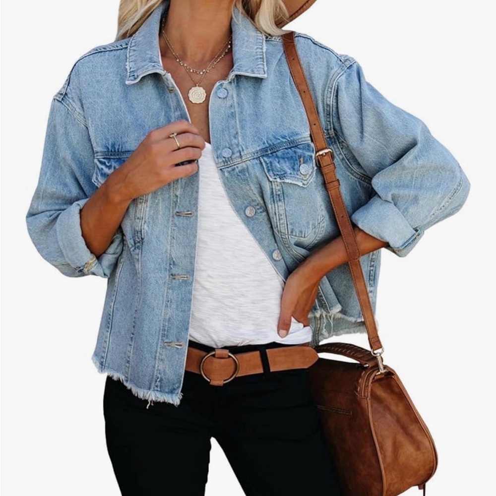 Classic Blue Denim Jean Jacket